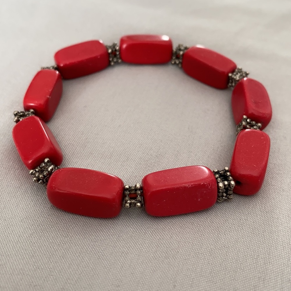 🌿 Red Bracelet - Picture 2 of 2